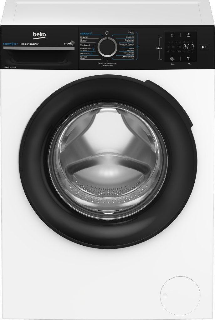Beko wasmachine 8kg - 1400tpm - luxe versie NIEUW, Chargeur frontal, Enlèvement, Classe énergétique A ou plus économe, 8 à 10 kg