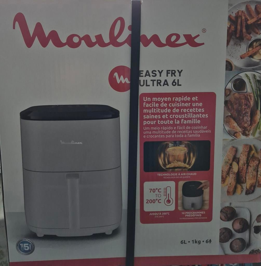 Nouvelle friteuse à air Moulinex, Electroménager, Friteuses à air, Enlèvement, Neuf, Friteuse à air