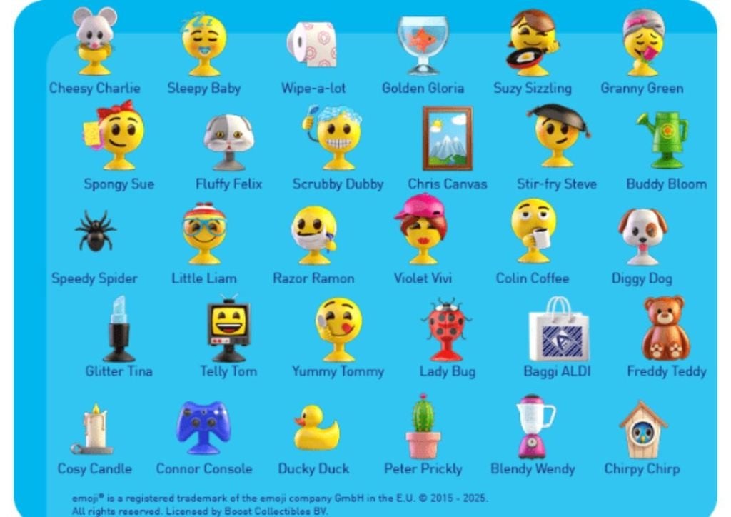 Aldi emoji, Collections, Actions de supermarché, Aldi, Enlèvement