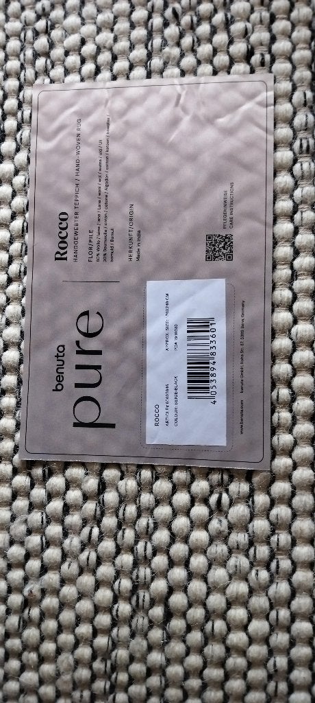 Tapijt benuta rocco 170x240cm, Huis en Inrichting, Stoffering | Tapijten en Vloerkleden, Ophalen, Gebruikt, 150 tot 200 cm, 200 cm of meer