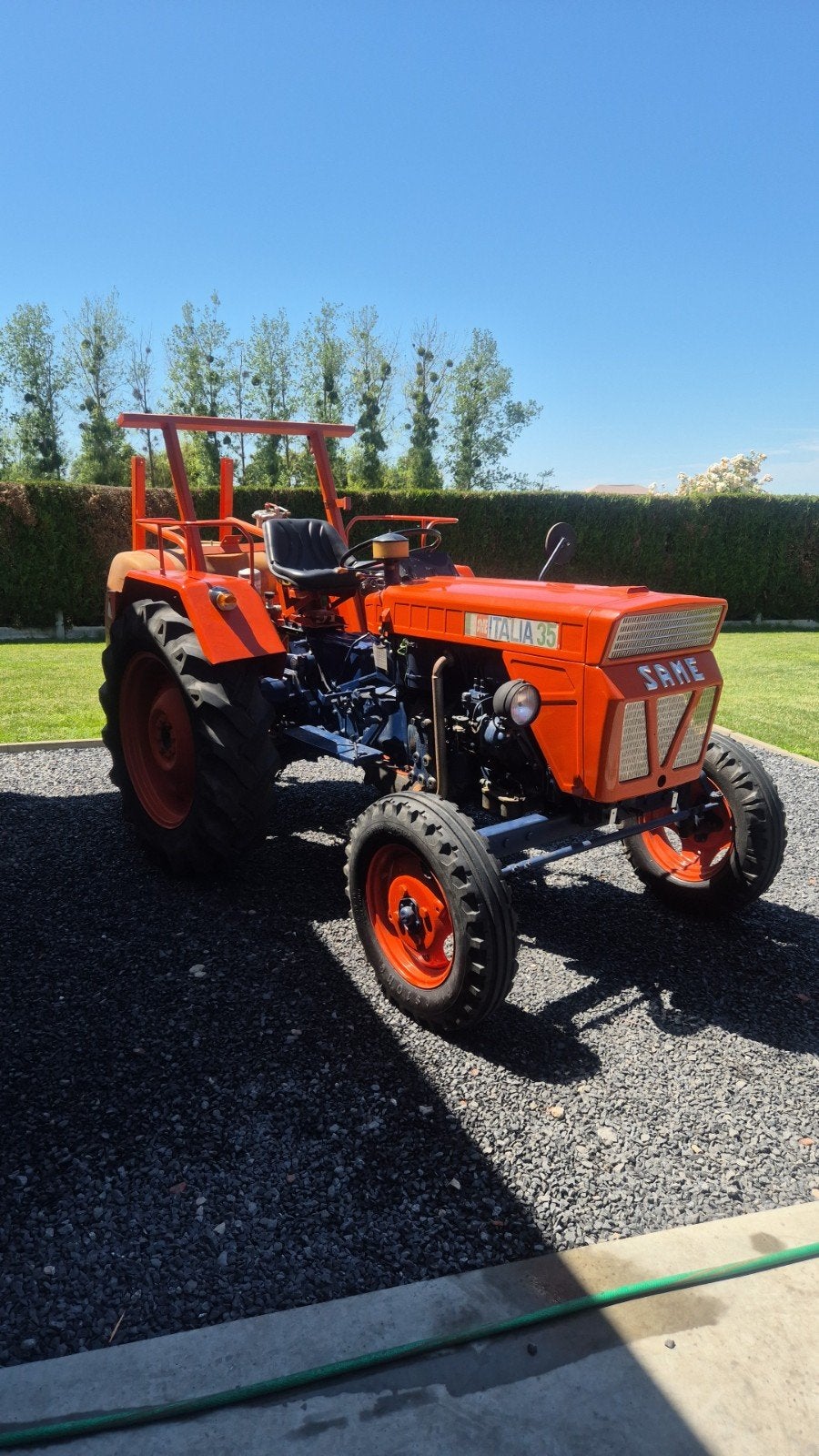 Same italia 35 tractor, Enlèvement, Same