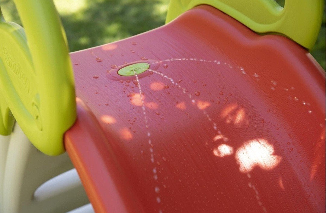 Smoby funny slide glijbaan met wateraansluiting van 2 meter, Ophalen