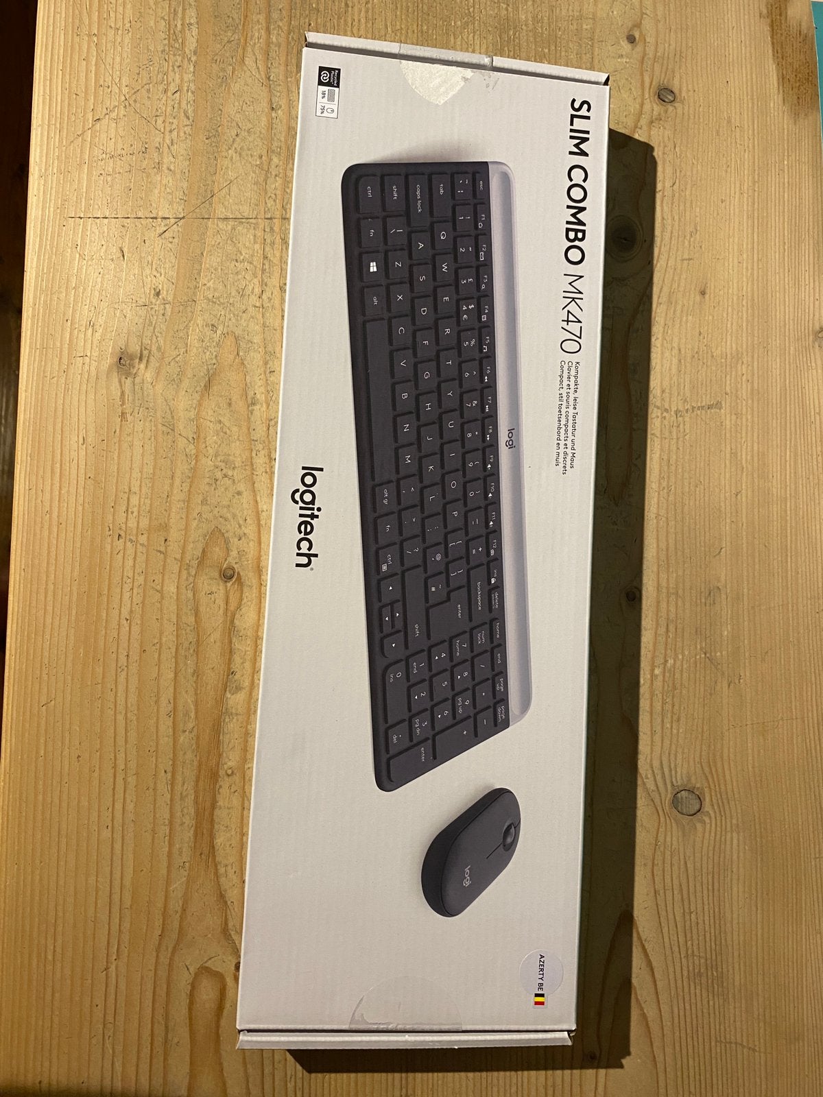 Clavier et souris sans fil Logitech MK470, Informatique & Logiciels, Enlèvement, Comme neuf, Sans fil