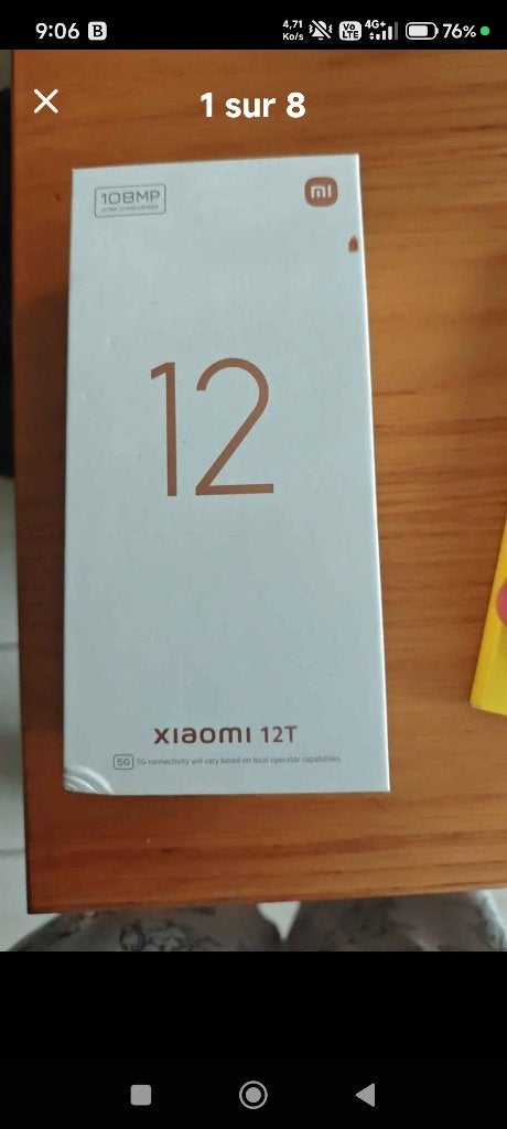 Smartphones Xiaomi 12T, Autres modèles, Enlèvement, Sans abonnement, Écran tactile