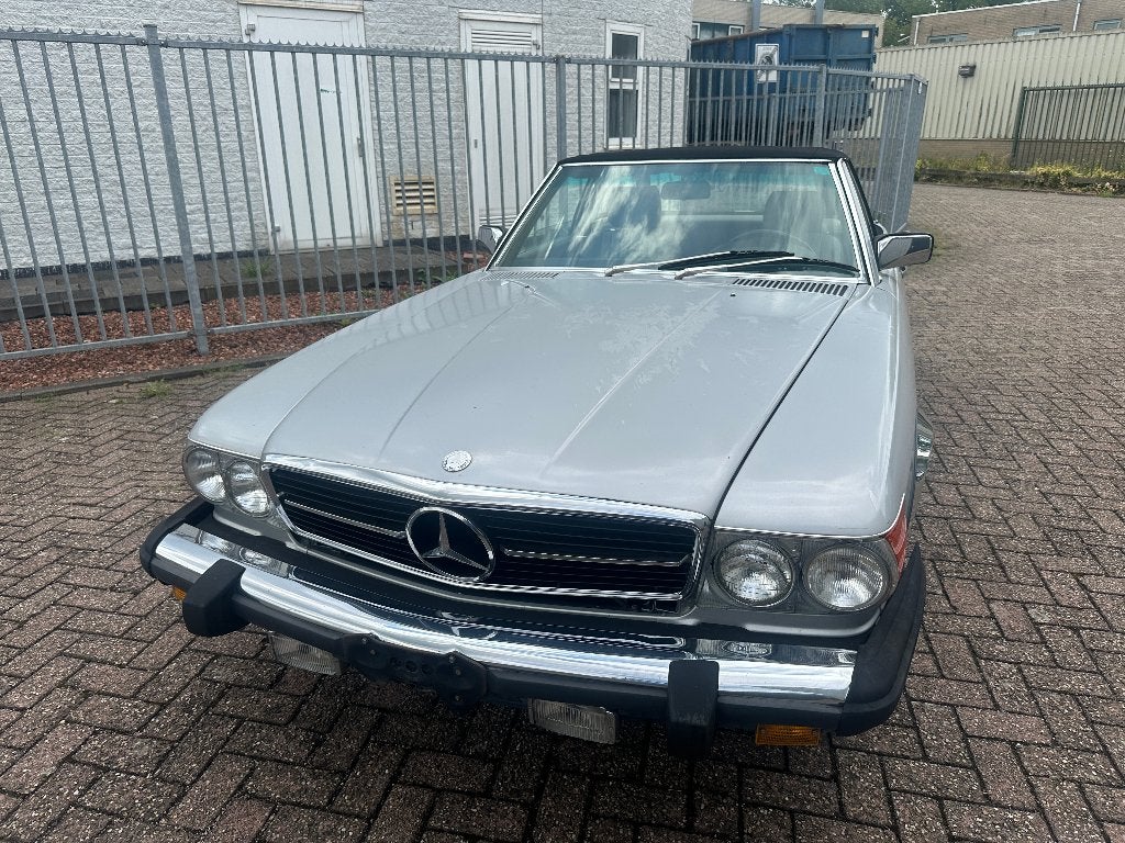 Mercedes-Benz Classe SL 560 SL, Cuir, Argent ou Gris, Achat, 5600 cm³
