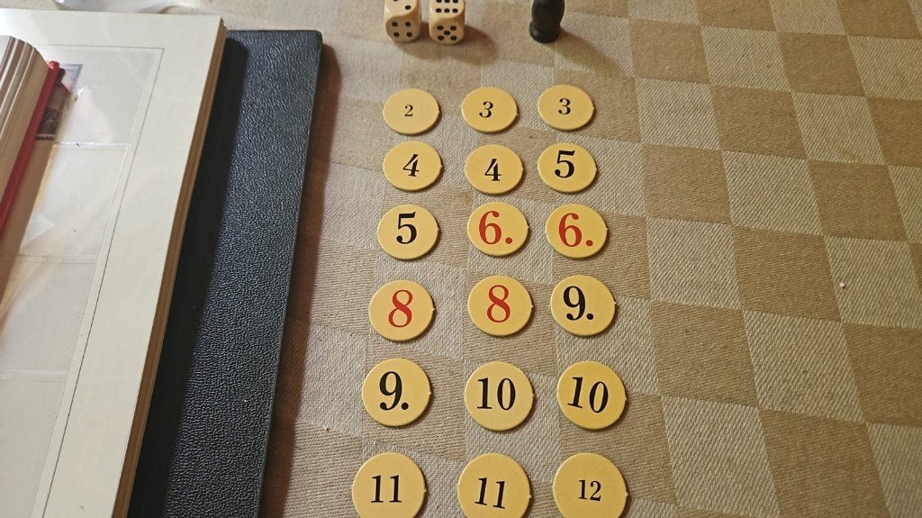 bordspel onderdelen basis catan oude versie oa getallen, Hobby en Vrije tijd, Een of twee spelers, Ophalen of Verzenden, Nieuw
