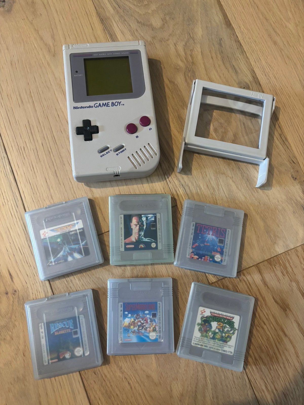 Nintendo Game Boy DMG-01 + spelletjes, Games en Spelcomputers, Spelcomputers | Nintendo Game Boy, Ophalen of Verzenden, Gebruikt