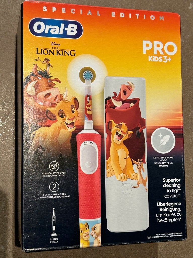 electrische tandenborstel Oral-b pro kids 3 new, Ophalen of Verzenden, Nieuw, Tandenborstel