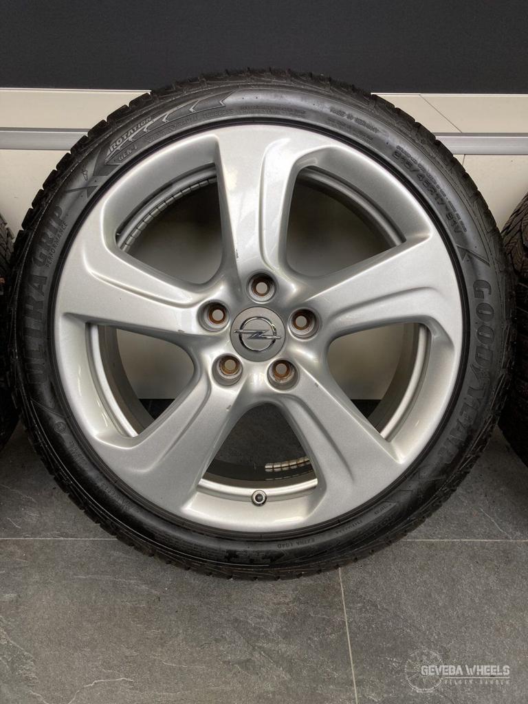 17” originele Opel Adam Corsa D velgen + winterbanden 5x110, Auto-onderdelen, Banden en Velgen, Banden en Velgen, Winterbanden