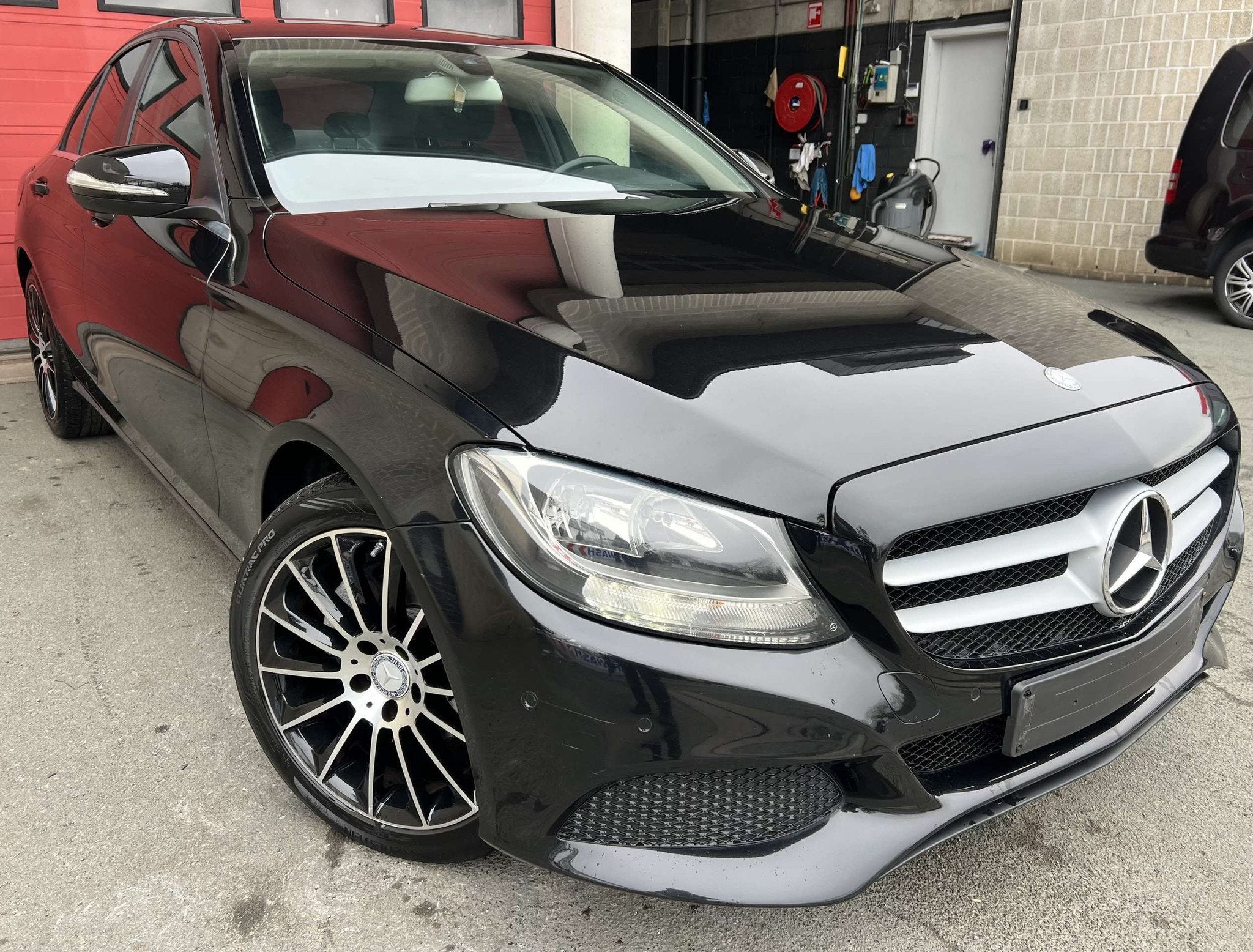 Mercedes-Benz C-Klasse 180 d + EURO 6b + BOITE AUTOMAAT, Auto's, Automaat, 4 deurs, Gebruikt, 116 pk