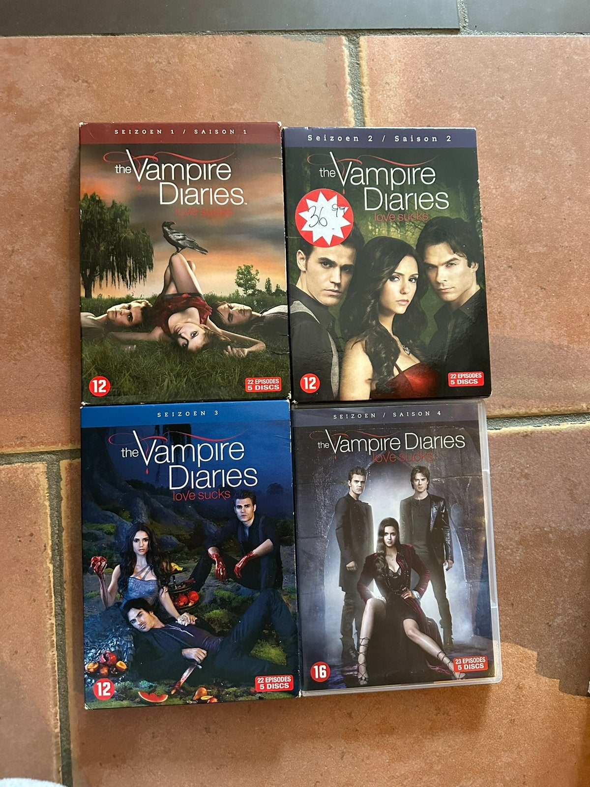 Série Vampire Diaries, CD & DVD, DVD | Science-Fiction & Fantasy, Enlèvement, Utilisé
