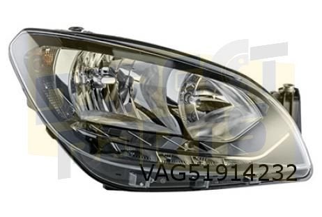 Skoda Citigo (-1/20) Koplamp Rechts (LED DRL) Origineel! 1ST, -, Verzenden, -, Nieuw