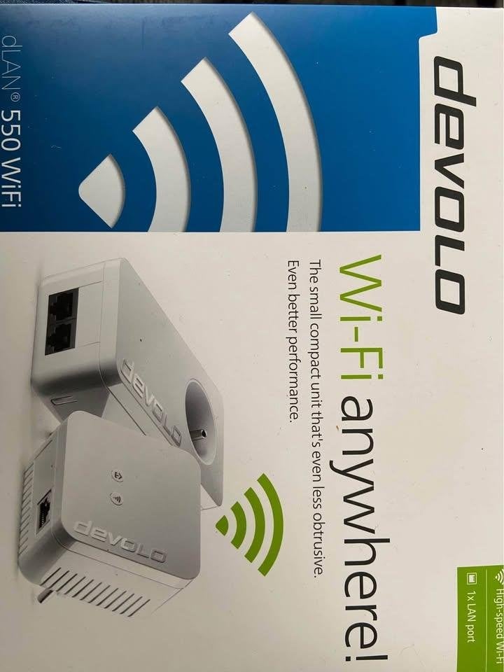 Devolo dlan 550 wifi (plusieurs boîtes disponibles), Computers en Software, WiFi-versterkers, Ophalen of Verzenden, Nieuw, Devolo