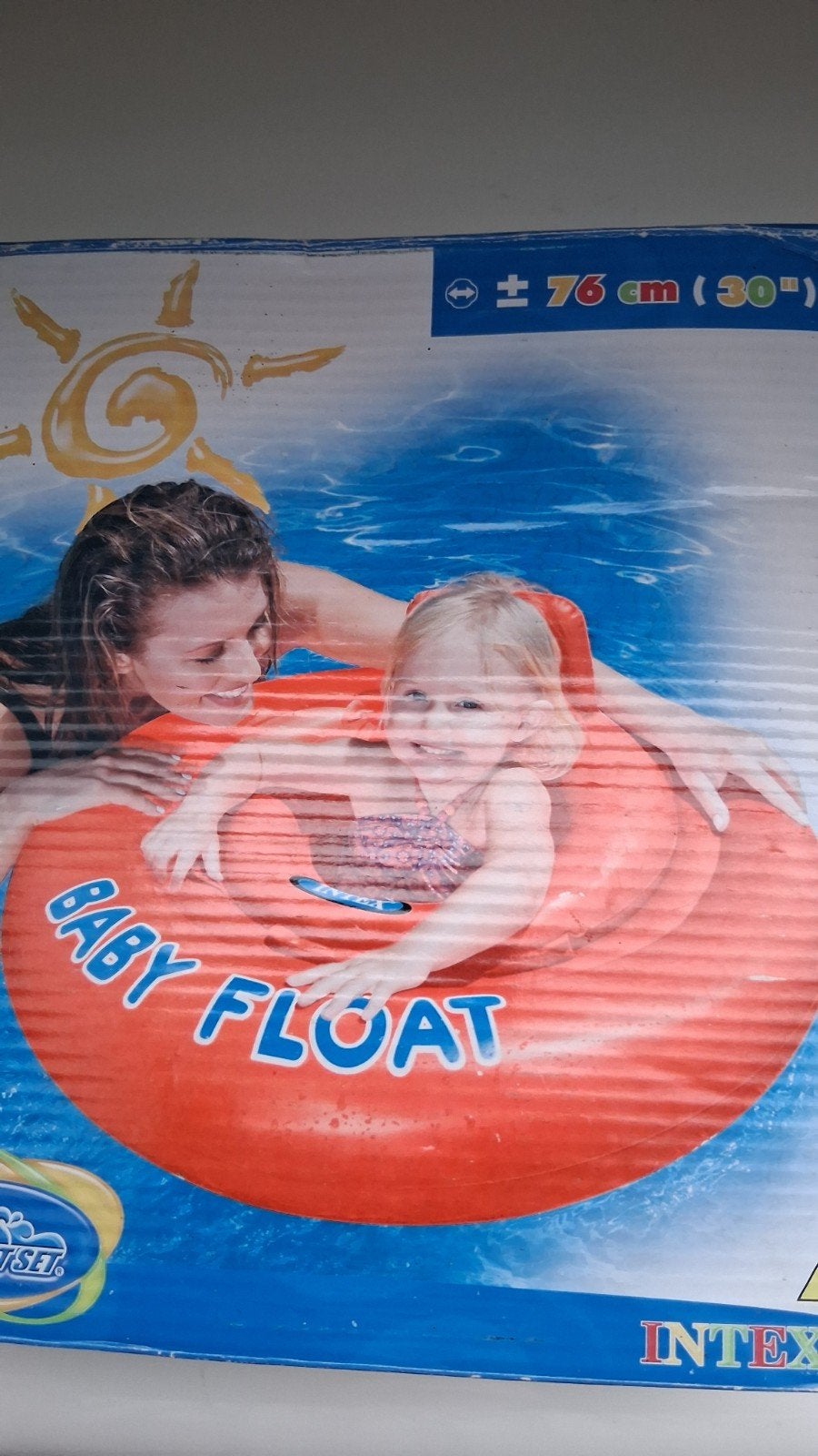 baby Float zwemband intex, Ophalen