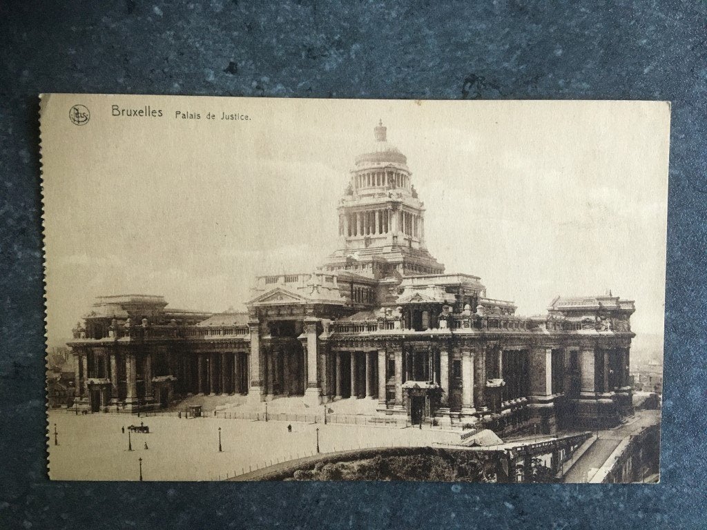 carte postale Bruxelles - Palais de Justice, Enlèvement ou Envoi, Bruxelles (Capitale)