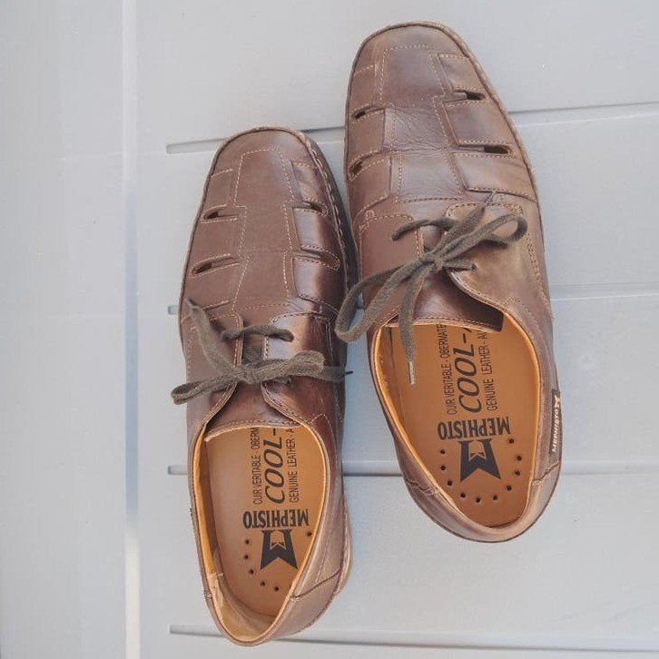 Bruine zomerschoenen voor heren, Vêtements | Hommes, Chaussures, Enlèvement ou Envoi, Espadrilles et Mocassins, Comme neuf, Brun