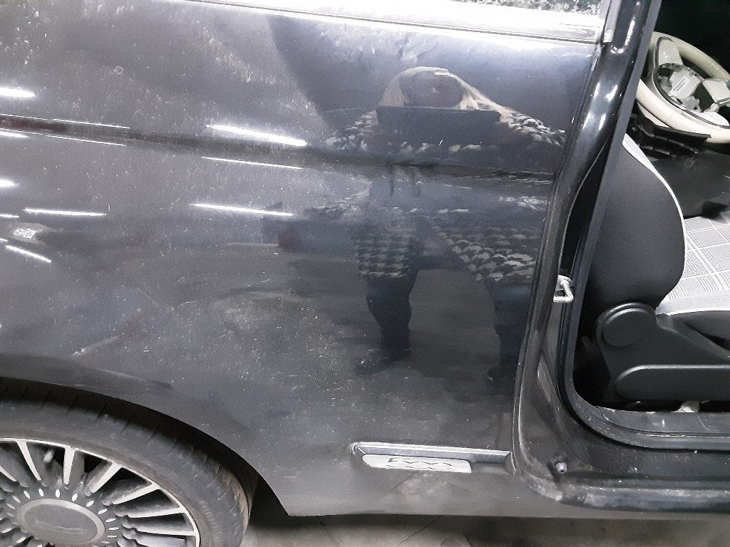 SPATBORD RECHTS ACHTER Fiat 500 (312) (01-2007/12-2012), Gebruikt, Mevr. I. Hauben, Achter, Spatbord