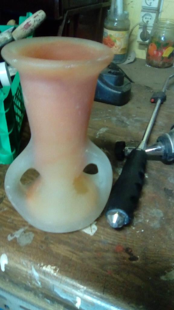 vaasje, Ophalen, Gebruikt, Glas