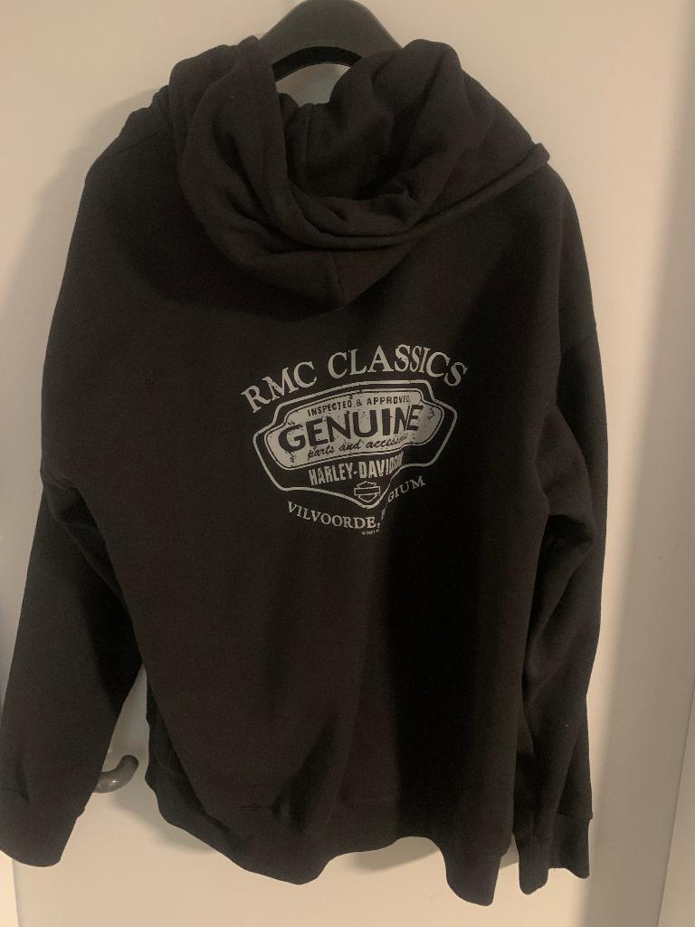 Hoodie Harley Davidson, Ophalen, Andere, Zwart, Maat 56/58 (XL)