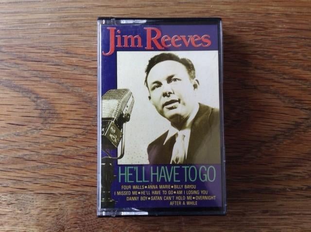 muziekcassette jim reeves, Cd's en Dvd's, Cassettebandjes, Ophalen of Verzenden, Pop, 1 bandje, Origineel