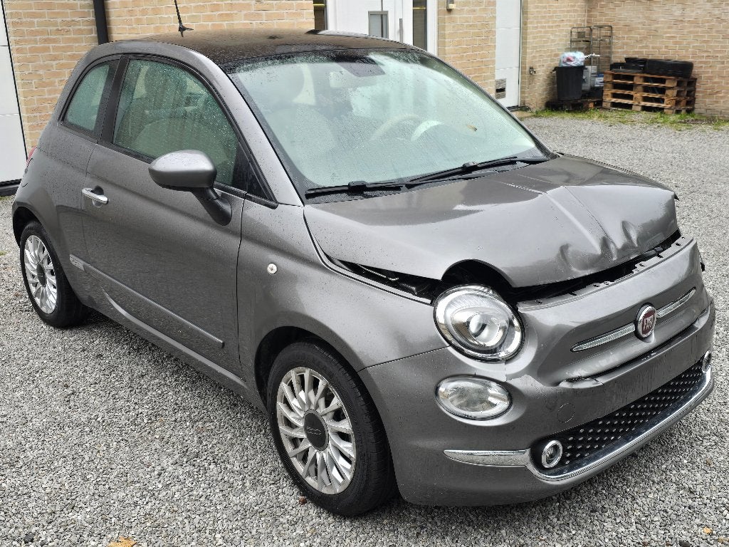 FIAT 500 1.0 i HYBRID 2020/AIRCO/NAVI/PIANO DAK/60.000 KM, Auto's, Bluetooth, Overige bekleding, Bedrijf, Handgeschakeld