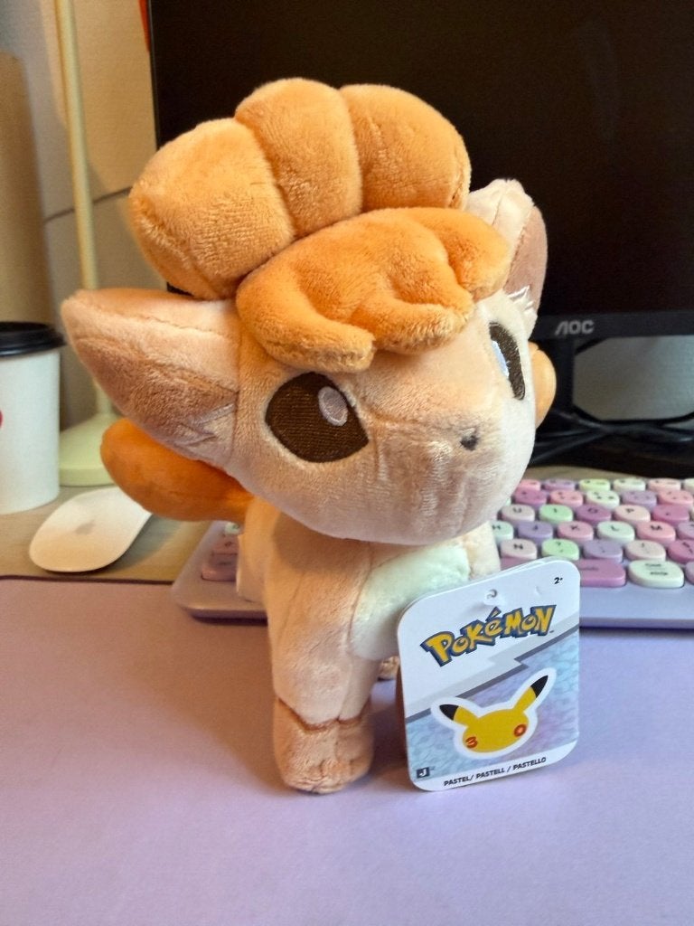 Peluche Pokemon Goupix Pastel 20 cm neuve avec etiquette, Enfants & Bébés, Neuf, Renard, Avec étiquette, Enlèvement ou Envoi