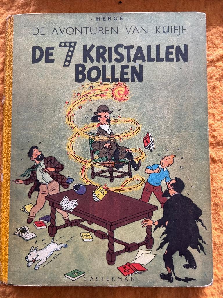 1e druk Kuifje, Robbedoes, Suske en Wiske, ect., Meerdere stripboeken, Ophalen, Gelezen