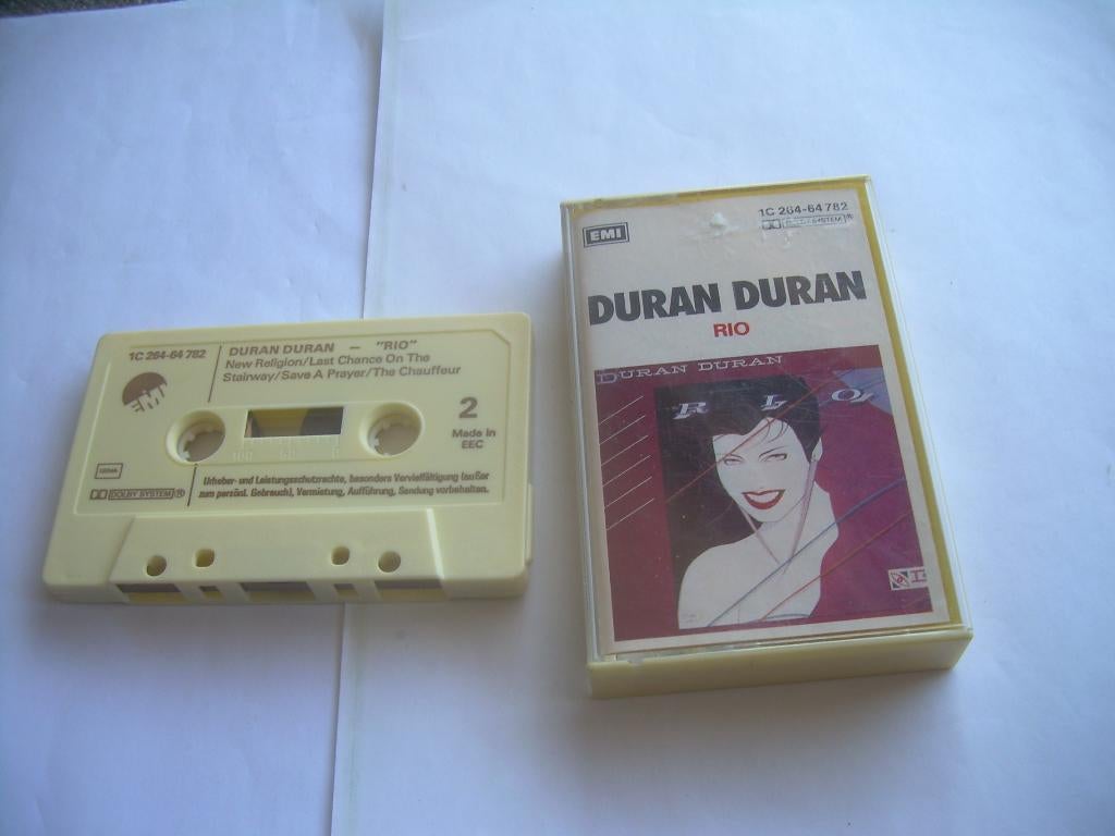 CASSETTE - DURAN DURAN - RIO, Cd's en Dvd's, Cassettebandjes, 1 bandje, Ophalen of Verzenden, Zo goed als nieuw, Origineel