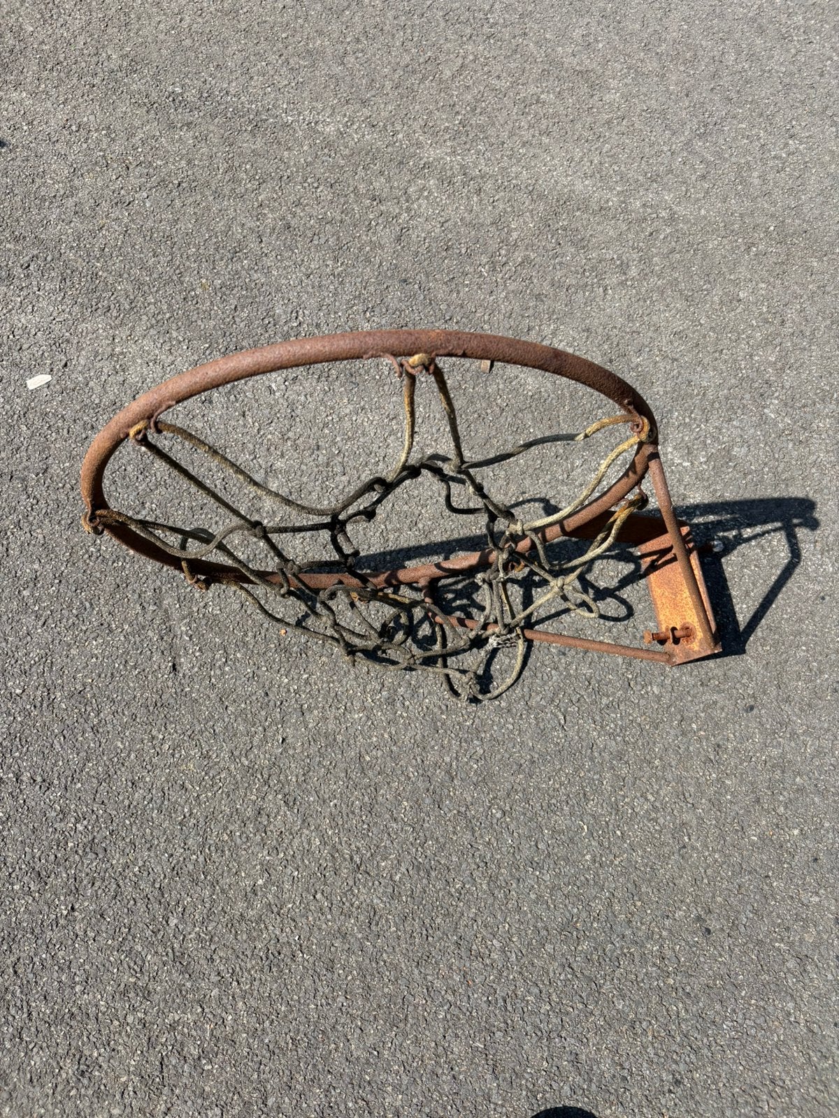 Basket ring met origineel net, Enlèvement ou Envoi, Utilisé, Anneau, Panneau ou Poteau