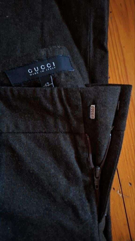 Herenbroek gucci, Bruin, Ophalen of Verzenden, Gucci, Gedragen