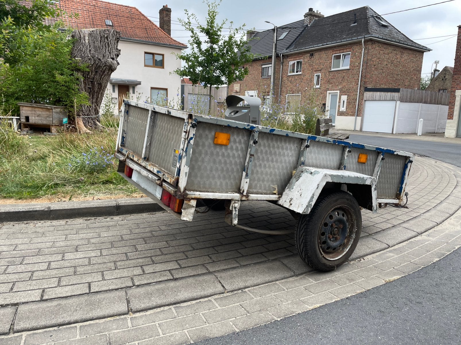 Aanhangwagen/ Remorque, Enlèvement, Utilisé