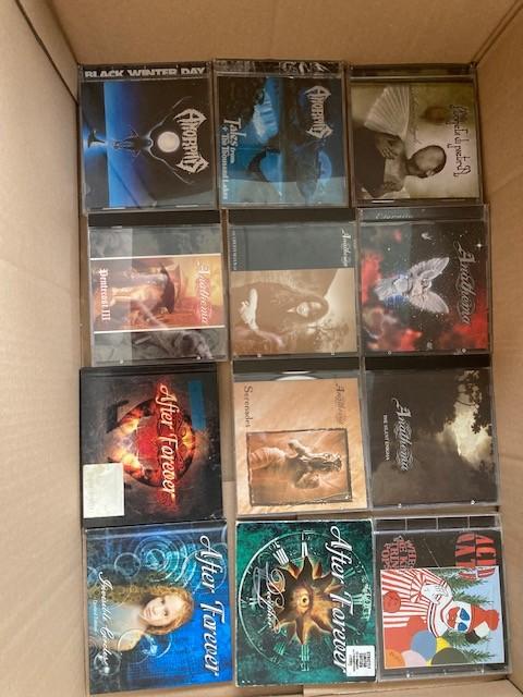 200 CD's: metal, punk rock, e.a., CD & DVD, Enlèvement, Utilisé, Autres genres