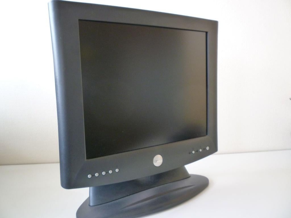 Moniteur 17 pouces Dell 1702FP, Computers en Software, Monitoren, Ophalen, Zo goed als nieuw, DVI, Kantelbaar