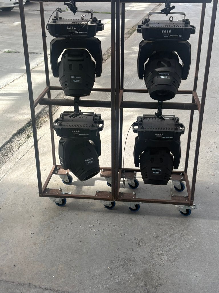 4x showtec phantom 75 led spot, Muziek en Instrumenten, Ophalen, Gebruikt, Licht, Kleur