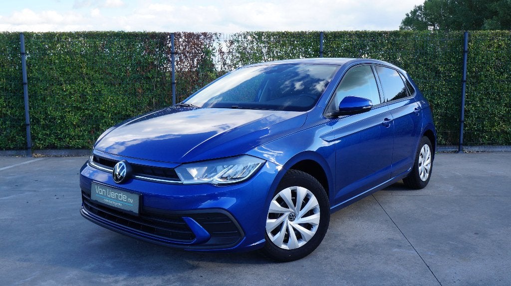 Volkswagen Polo 1.0 TSI 95 pk Life Navi Pdc Carplay Acc, Auto's, Voorwielaandrijving, Stof, Bedrijf, 5 deurs