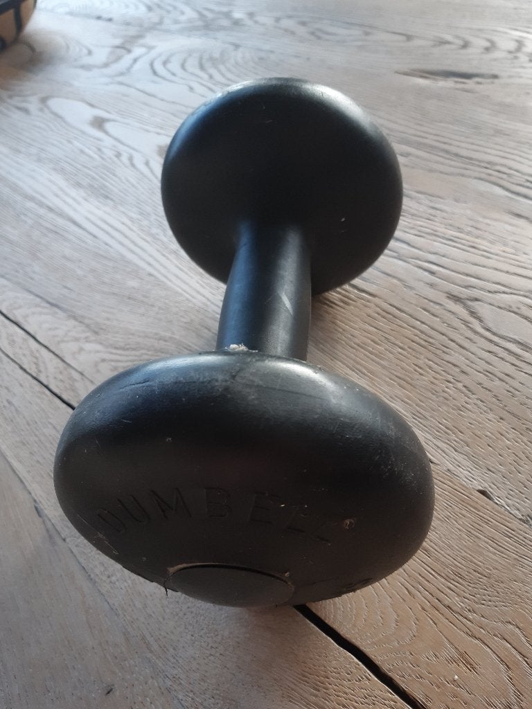 Halter 2,27 kg, Sport en Fitness, Ophalen of Verzenden, Gebruikt, Halterset