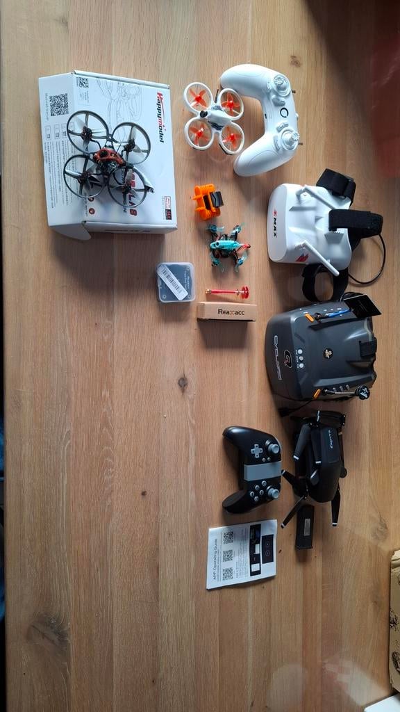 Starter Analoog fpv kit + extra's, TV, Hi-fi & Vidéo, Drones, Utilisé, Drone de course, Qualité de base, Autres marques, Moins de 250 g