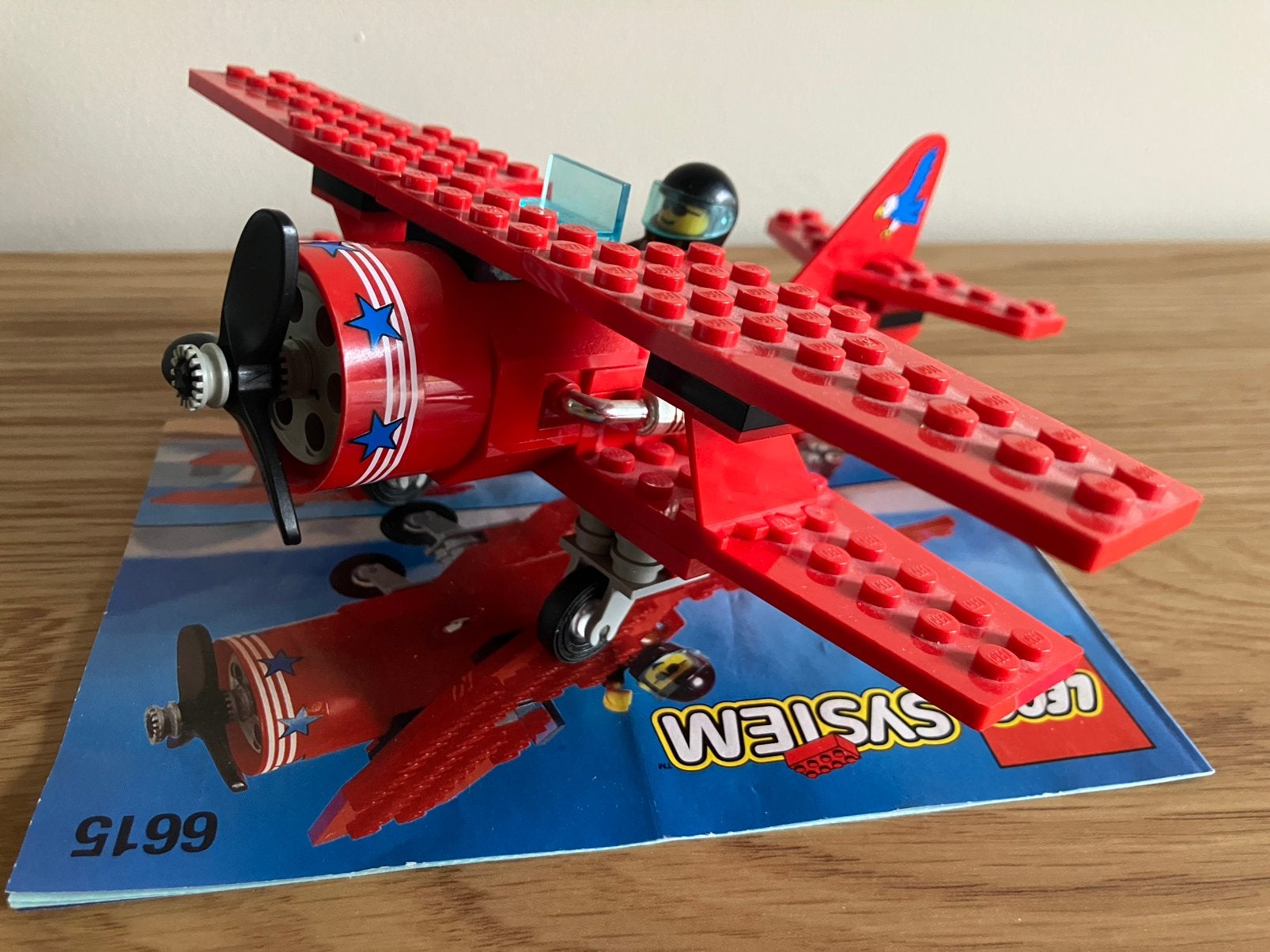 Lego 6615 Eagle Stunt Flyer, Gebruikt, Lego, Ophalen of Verzenden, Compleet