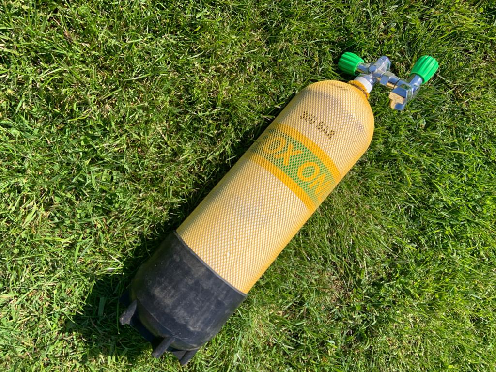 Duikflessen, Watersport en Boten, Duiken, Ophalen, Gebruikt