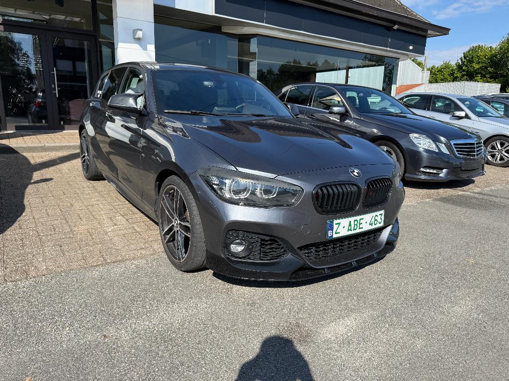 BMW 116 i F20 M-SPORT Shadow Edition LOOK M140i-PAKKET, Autos, BMW, Argent ou Gris, Entreprise, Boîte manuelle, 5 portes