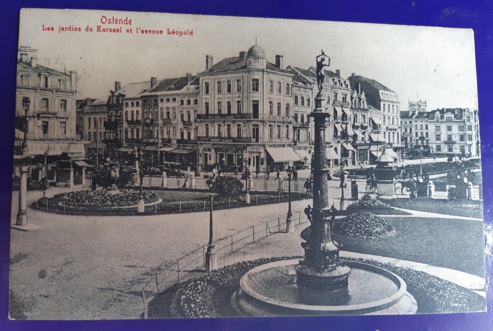 OSTENDE - OSTENDE - Jardins du Kursaal et avenue LEOPOLD, Enlèvement ou Envoi