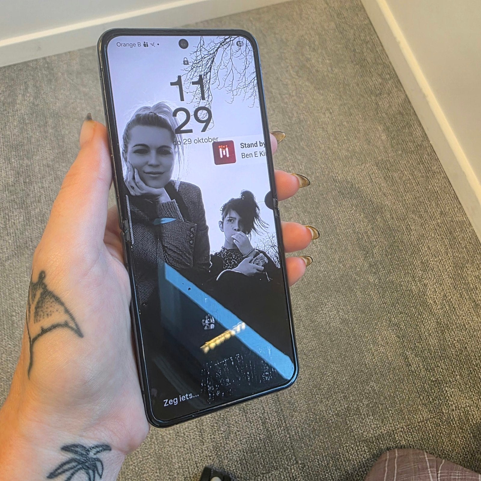 Samsung Z Flip 4 en parfait état - noir, Télécoms, Enlèvement ou Envoi, Comme neuf