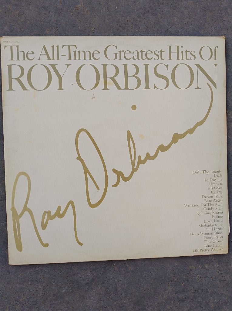 †ROY ORBISON: LP "The All-Time Greatest Hits of Roy Orbison", LP, Pop, Zo goed als nieuw, Fotohoes