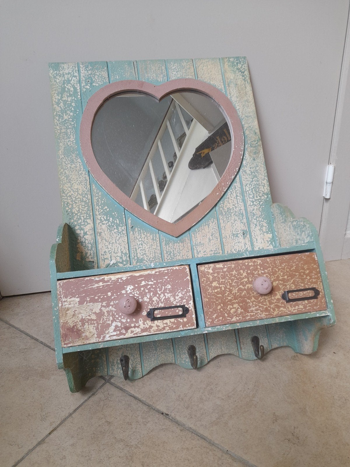 Brocante hangkastje, Antiek en Kunst, Ophalen