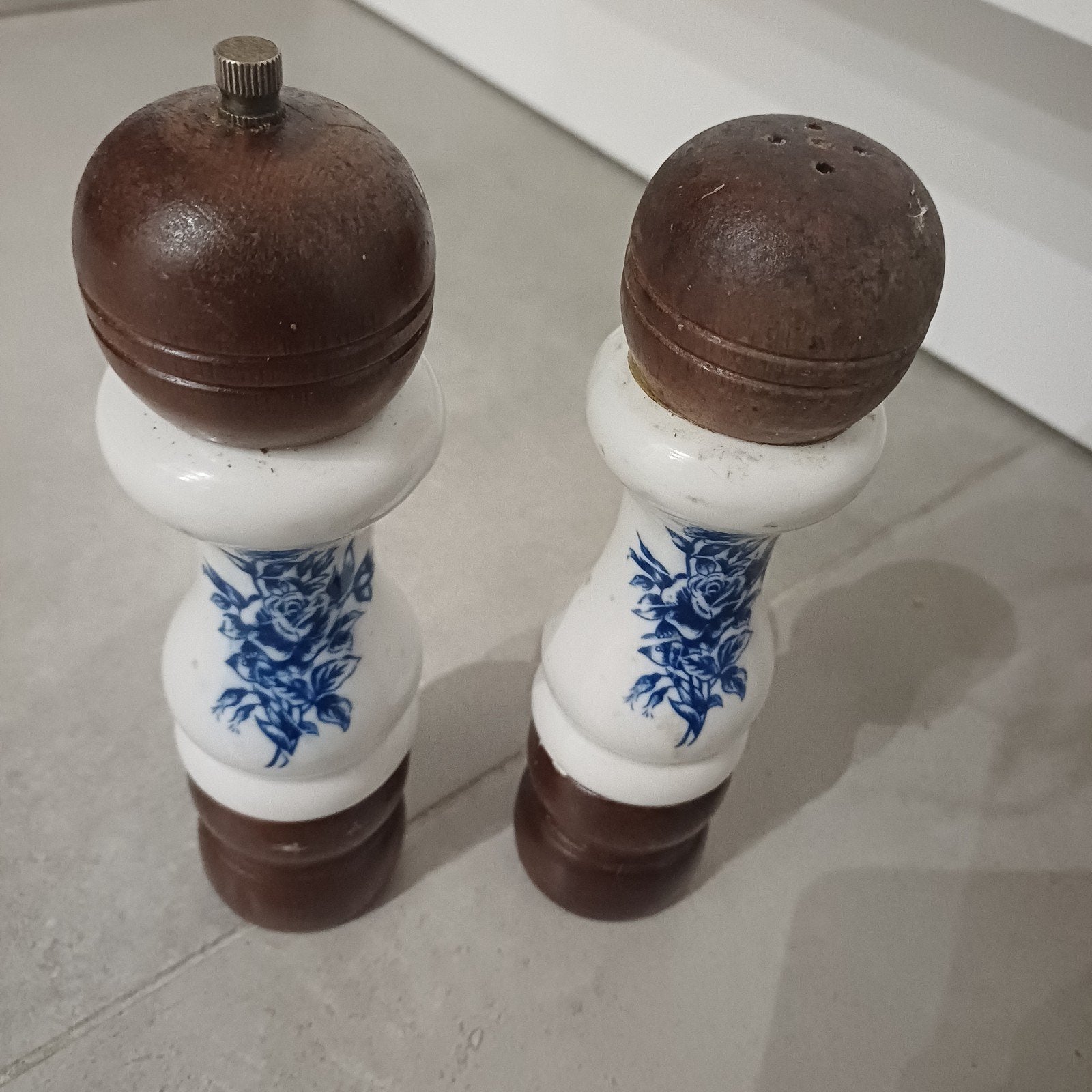 poivrier et salière ancien, Antiquités & Art, Enlèvement ou Envoi