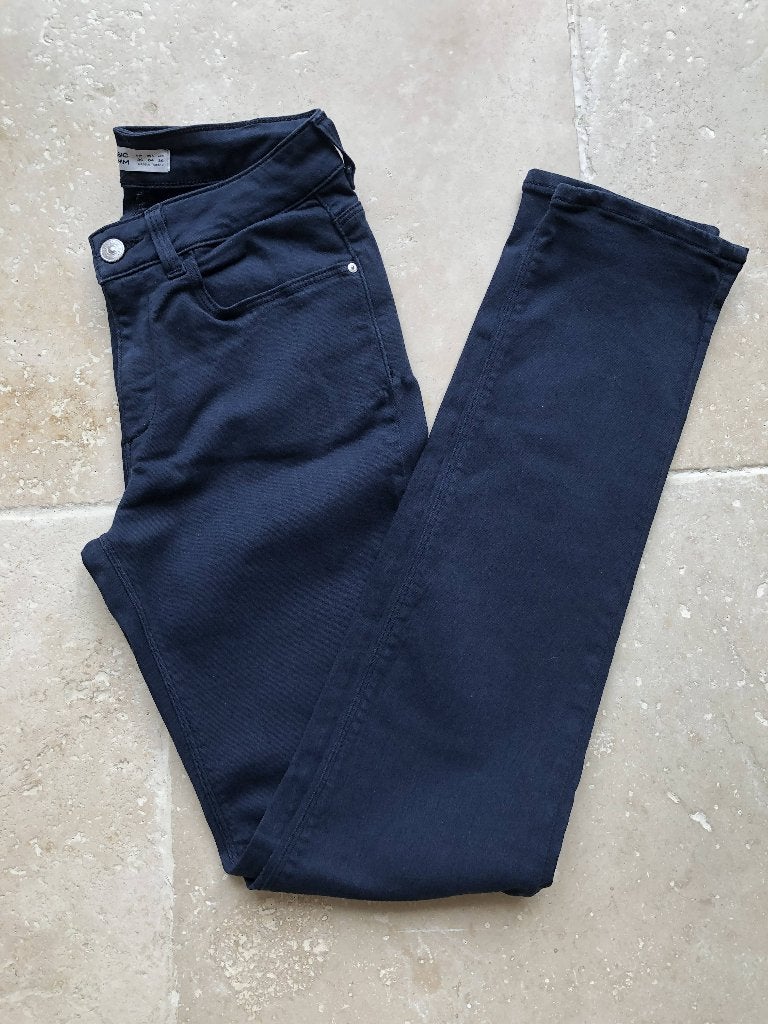 Zara-jeans voor dames, Kleding | Dames, Ophalen, Zo goed als nieuw, Blauw