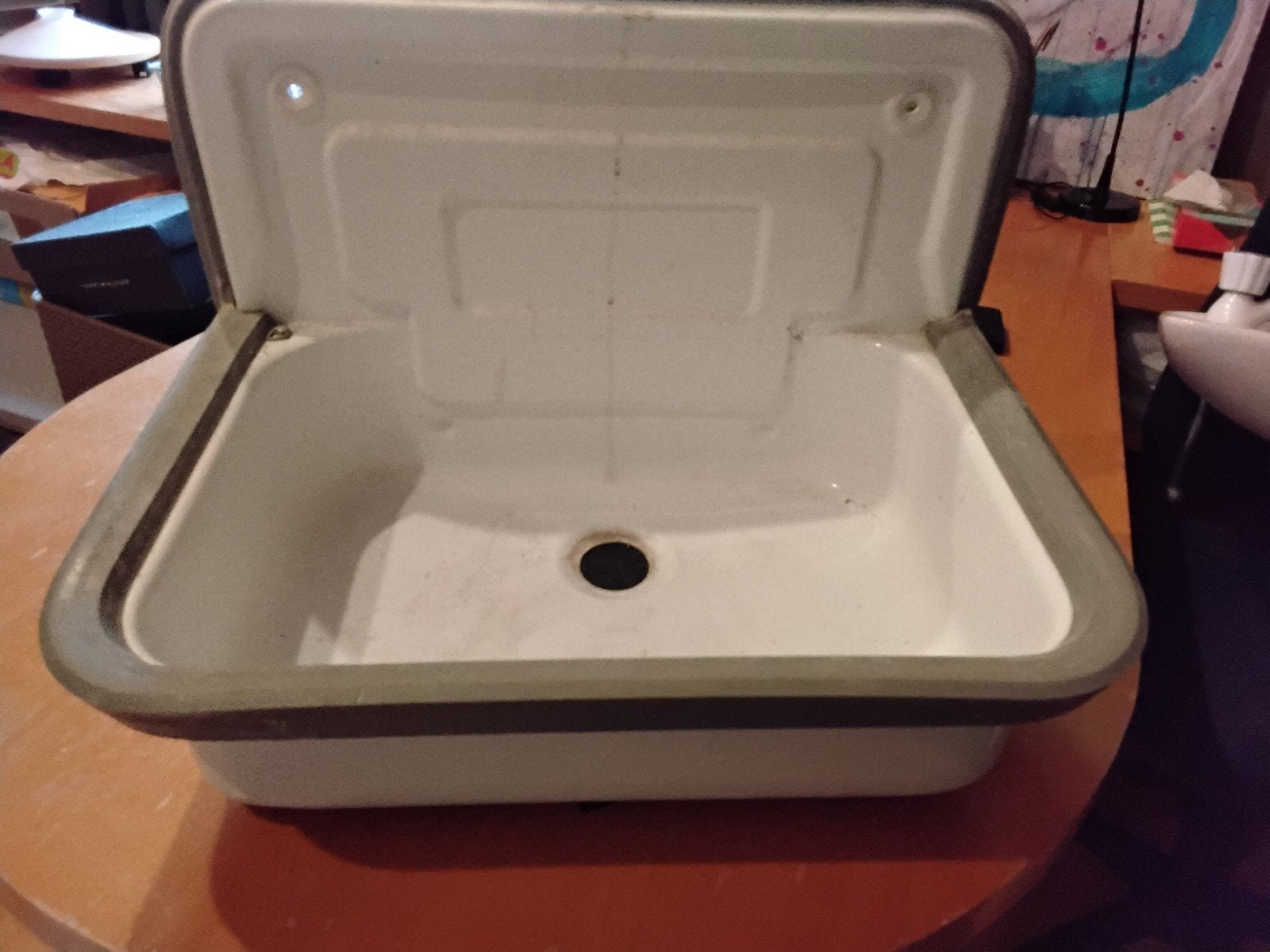 uitgietbak 50 x 33, Doe-het-zelf en Bouw, Ophalen, Gebruikt