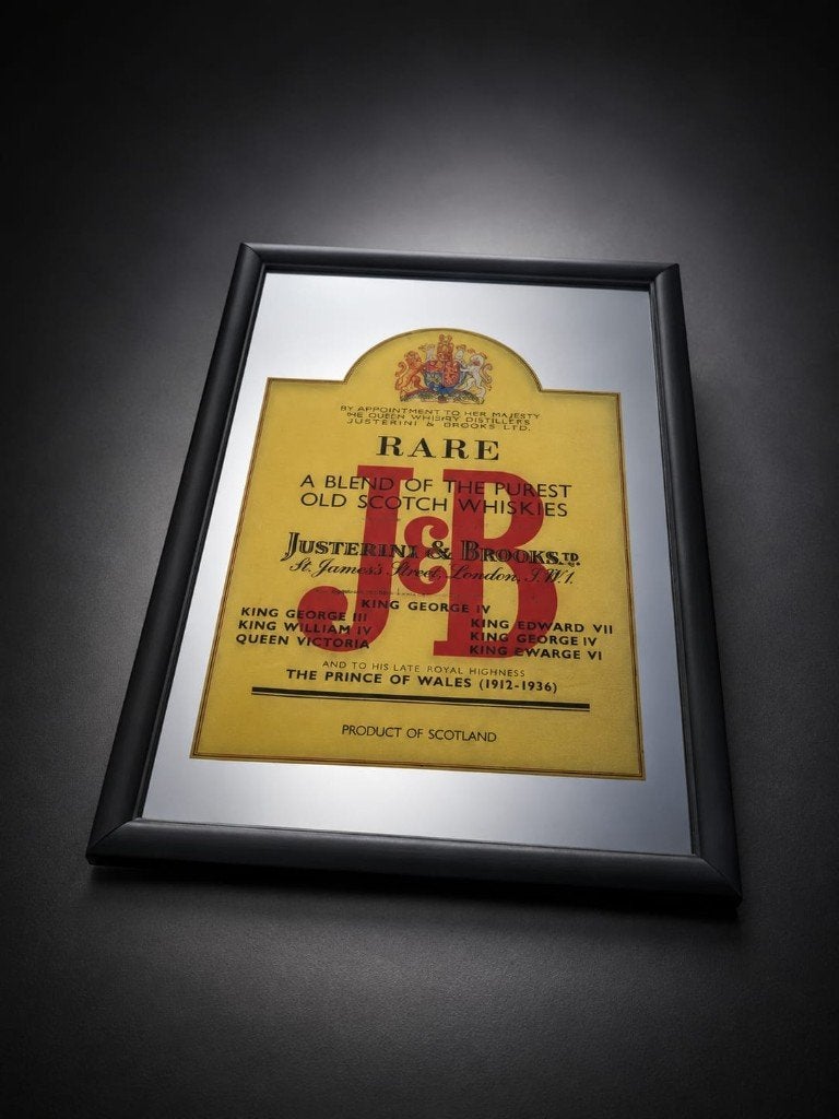 Miroir décoratif J&B Rare Scotch Whisky, Enlèvement, Neuf, Autres types