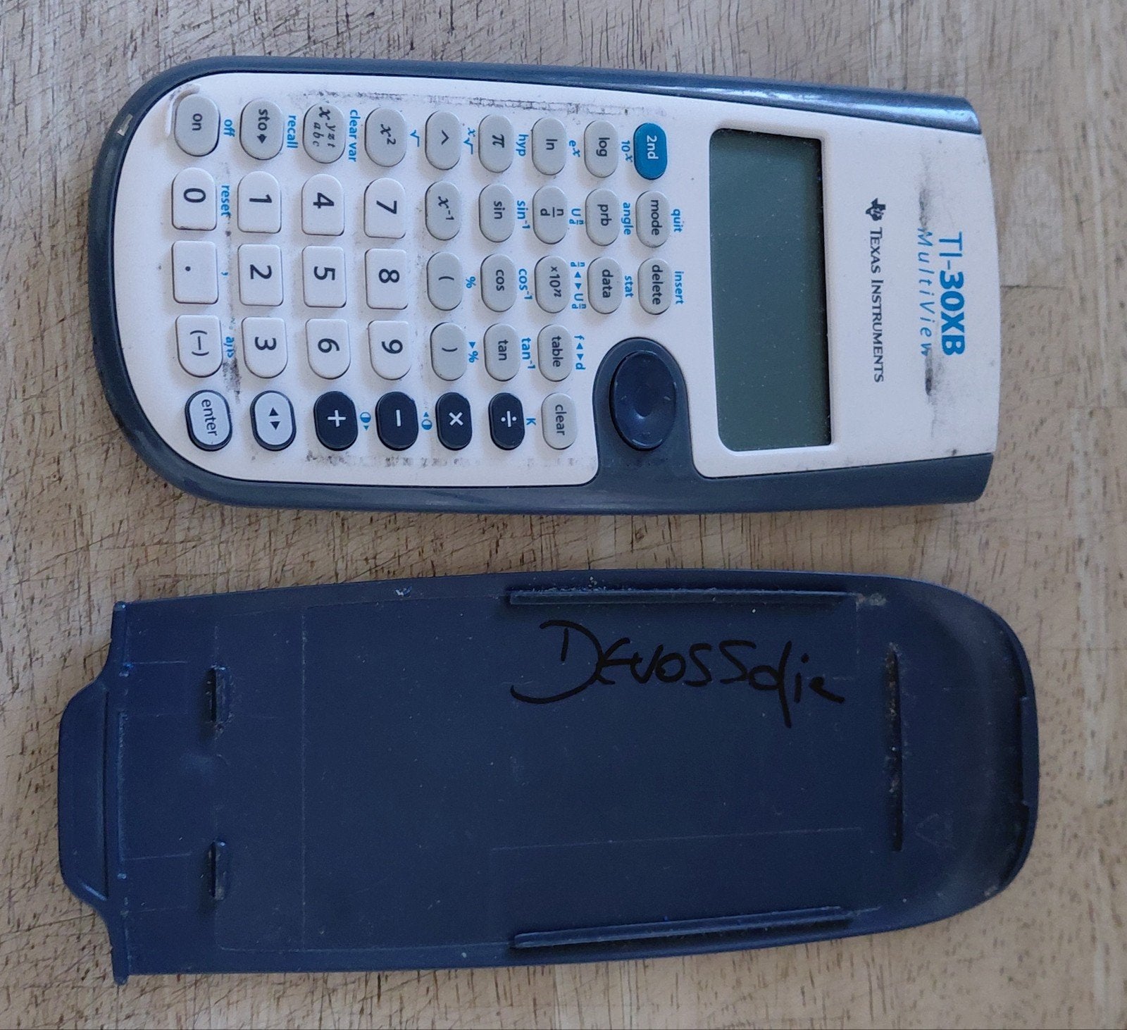 Texas Instruments TI-30XB MultiView wetenschappelijk, Enlèvement