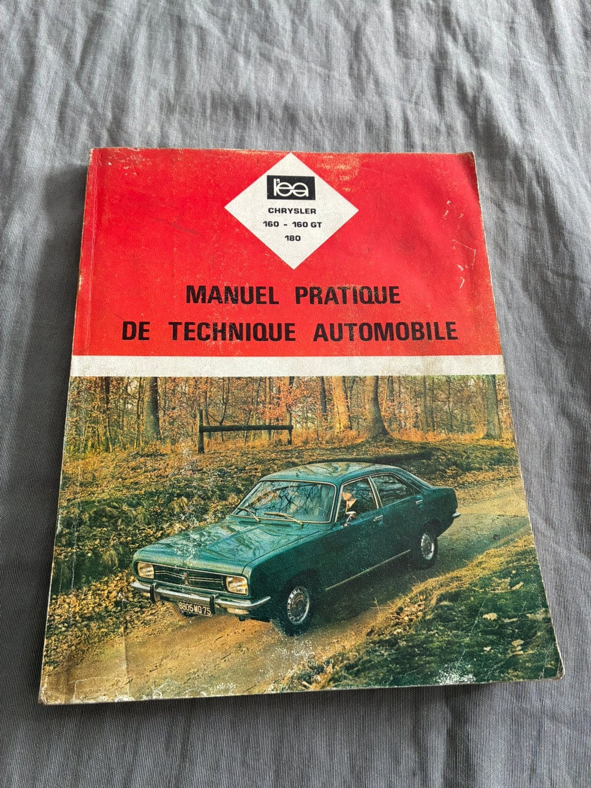 revue technique Chrysler 160 160 gt 180, Enlèvement